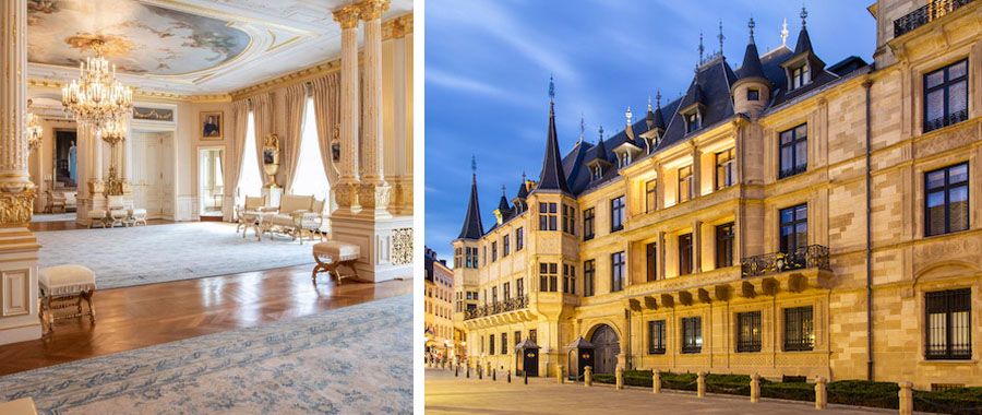 Le Palais Grand-Ducal du Grand-Duc de Luxembourg