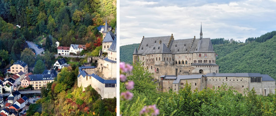 Le Château de Vianden et Son Village